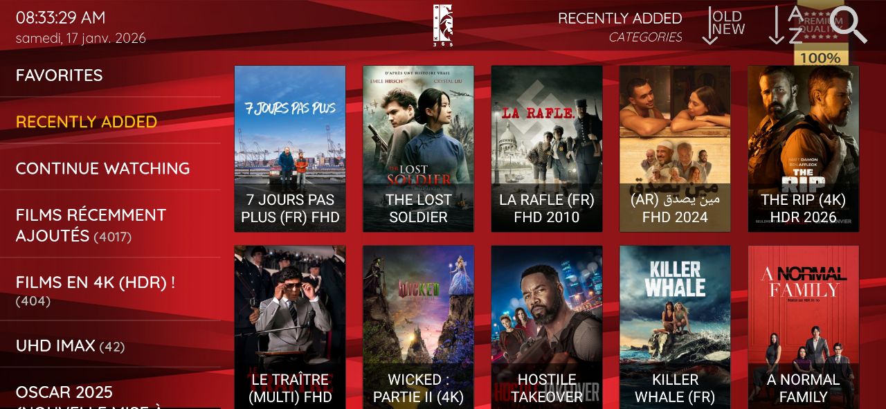 KING365TV Streaming 8K