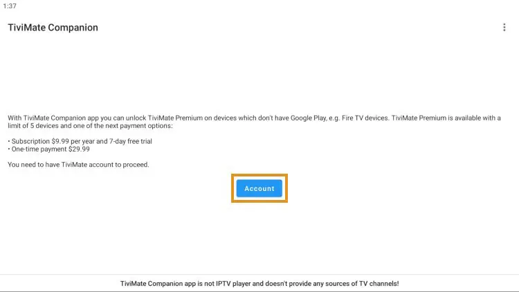 Ajouter une playlist IPTV dans TiviMate