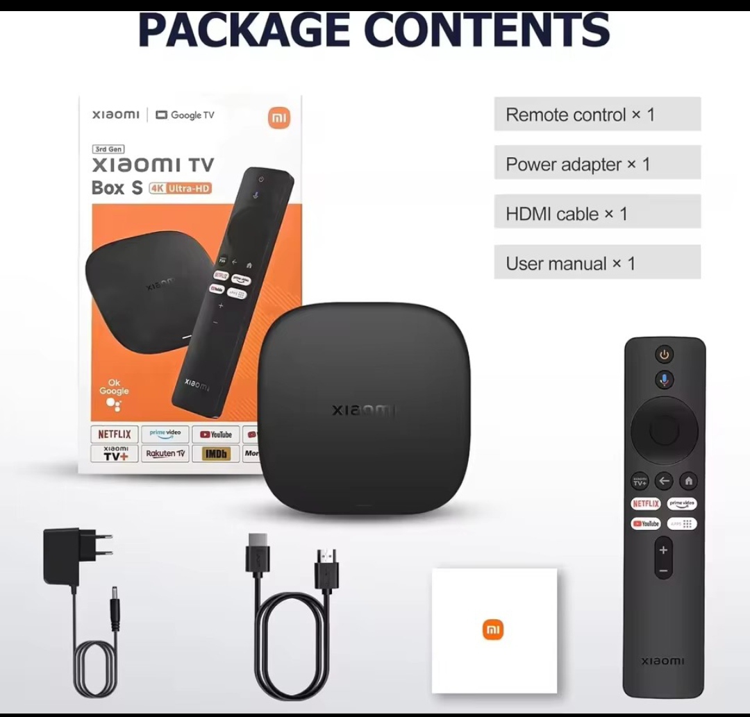 Xiaomi TV Box S 3ème génération +code 12 mois