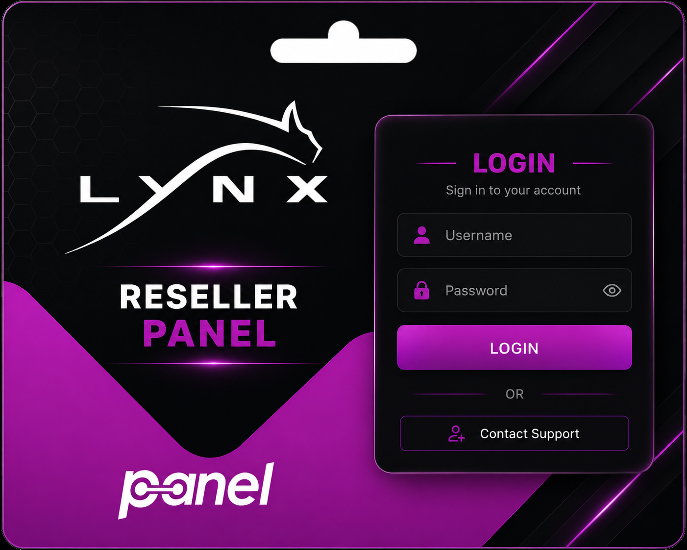 Panel revendeurs lynx