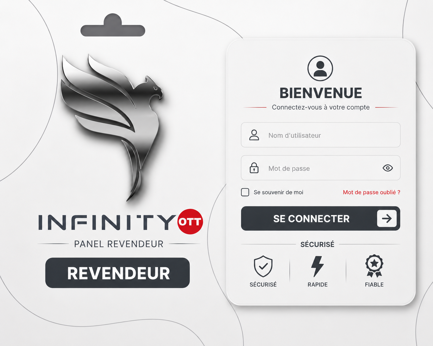 Panel revendeur INFINITY OTT