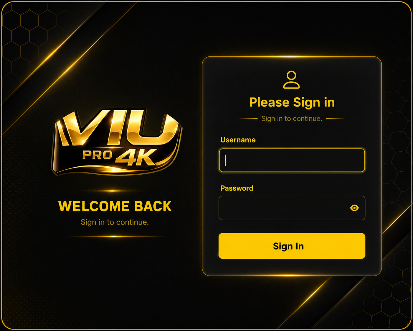 Panel resseller viu4k pro
