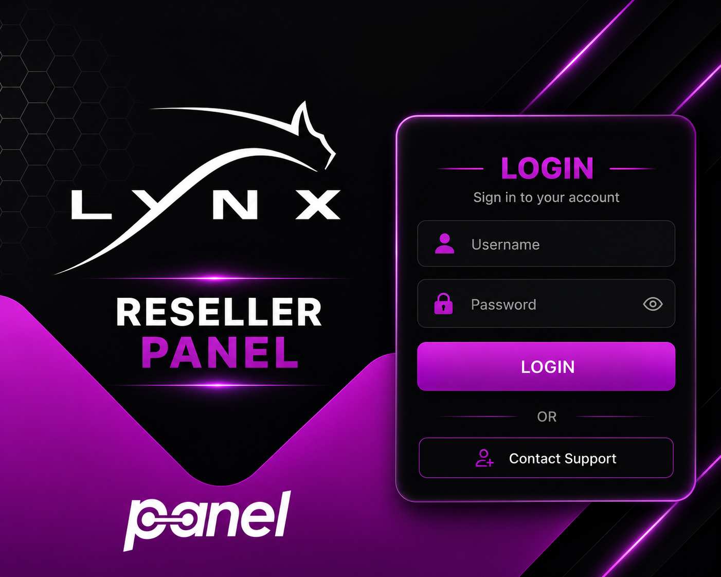 Panel revendeurs lynx panel 10 Codes