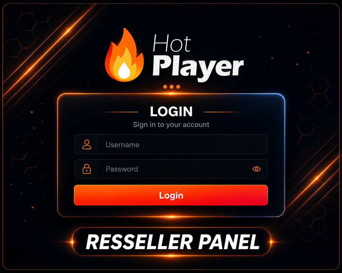 Resseller HOT Player panel 10 Codes