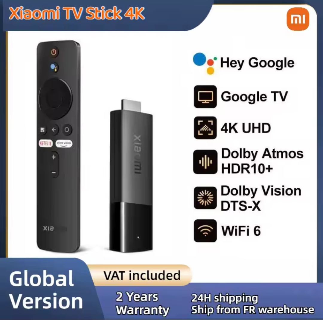 Xiaomi TV Stick 4K - Abonnement IPTV TV Box - Cirtex IPTV